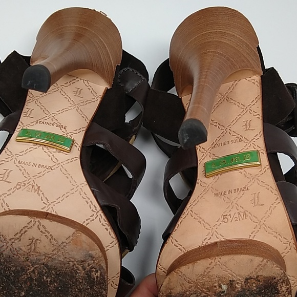 LAMB | zed leather Rasta stiletto heels - Picture 4 of 6